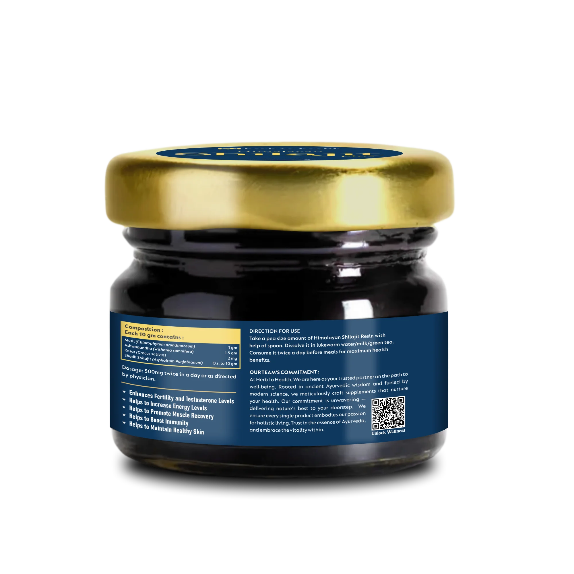 herb to health best shilajit resin