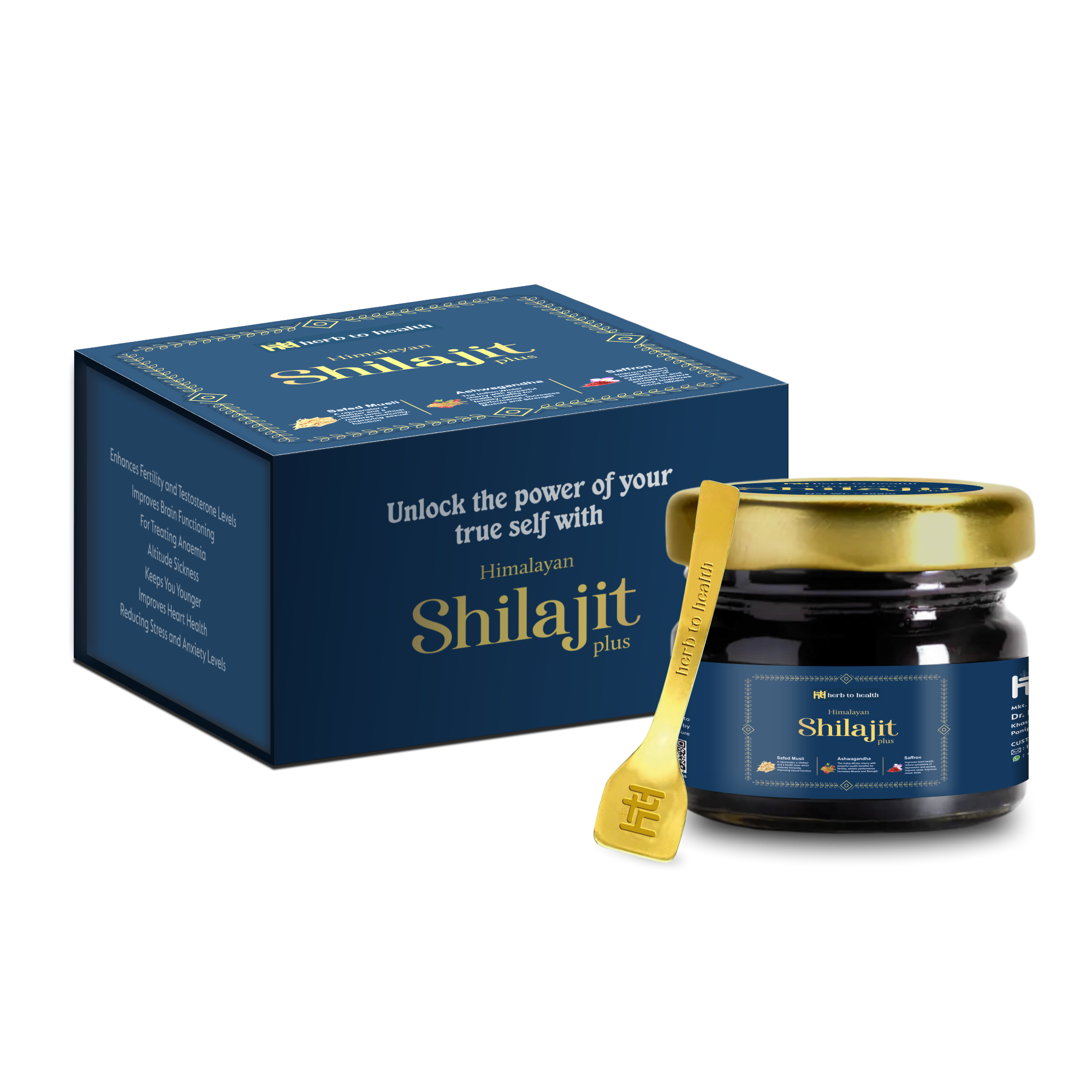 herb to health natural and pure shilajit resin