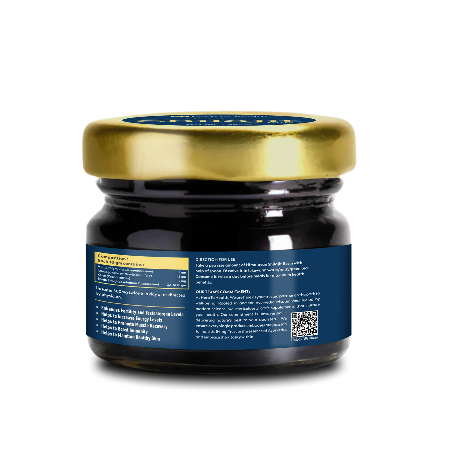 herb to health best shilajit resin 