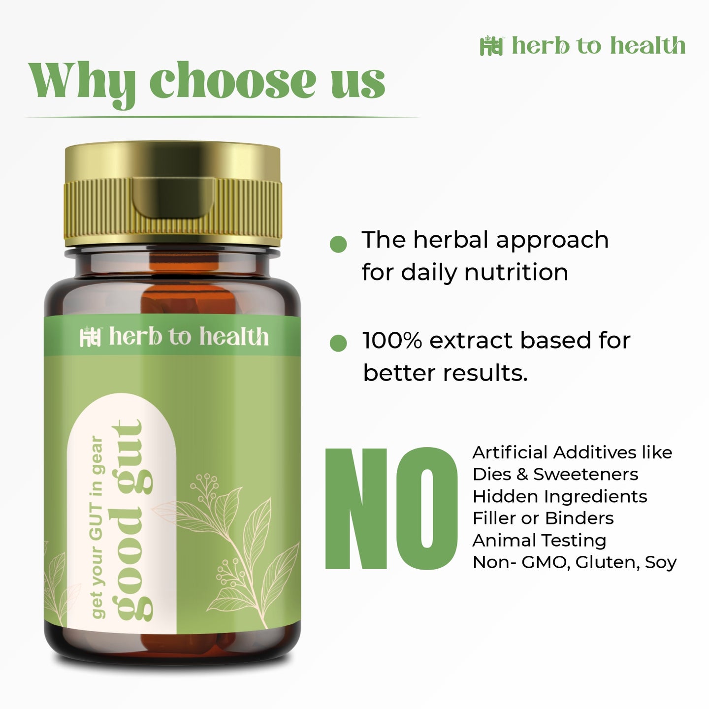 Herb To Health Liver Cleanse & Good Gut Capsule Combo