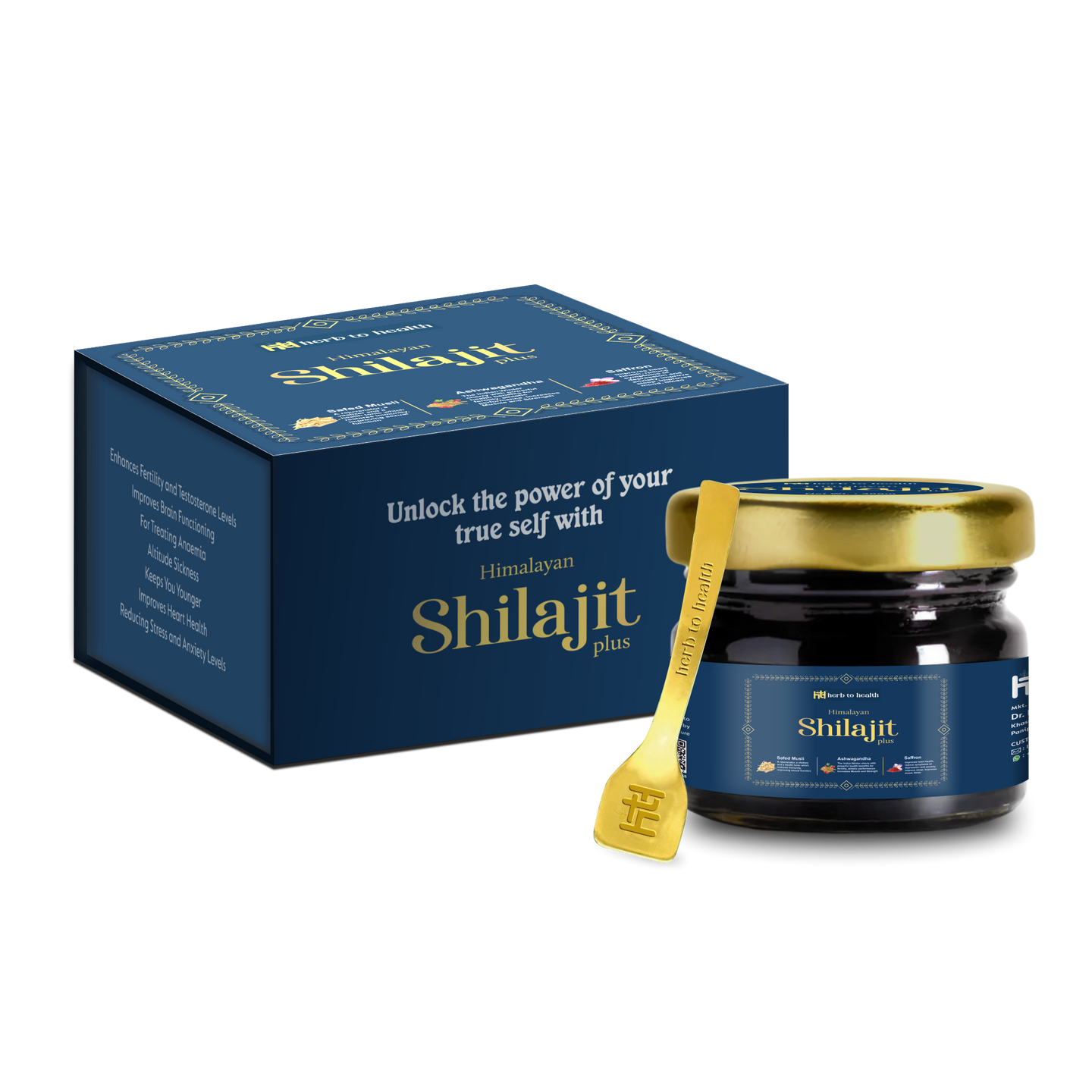 herb to health natural and pure shilajit resin