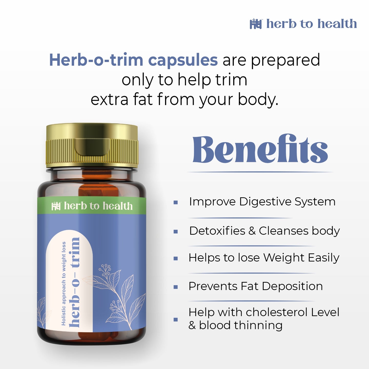 Herb To Health Herb O Trim & Orthofix Capsule Combo