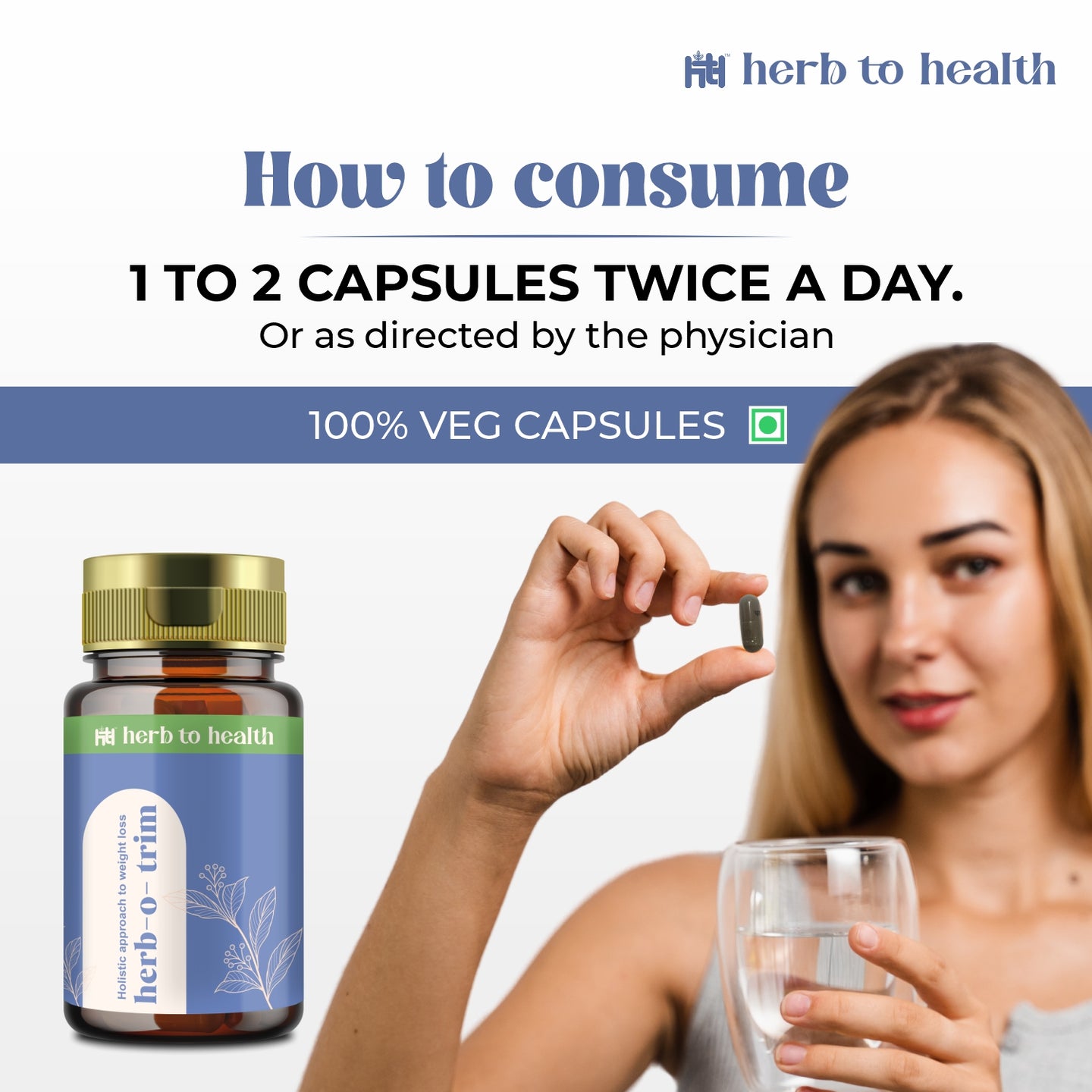 Herb To Health Herb O Trim & Orthofix Capsule Combo