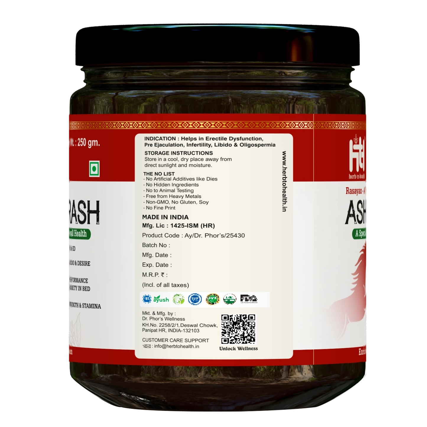 Herb To Health Ashwaprash - A True Rivitalizer For Overall Health