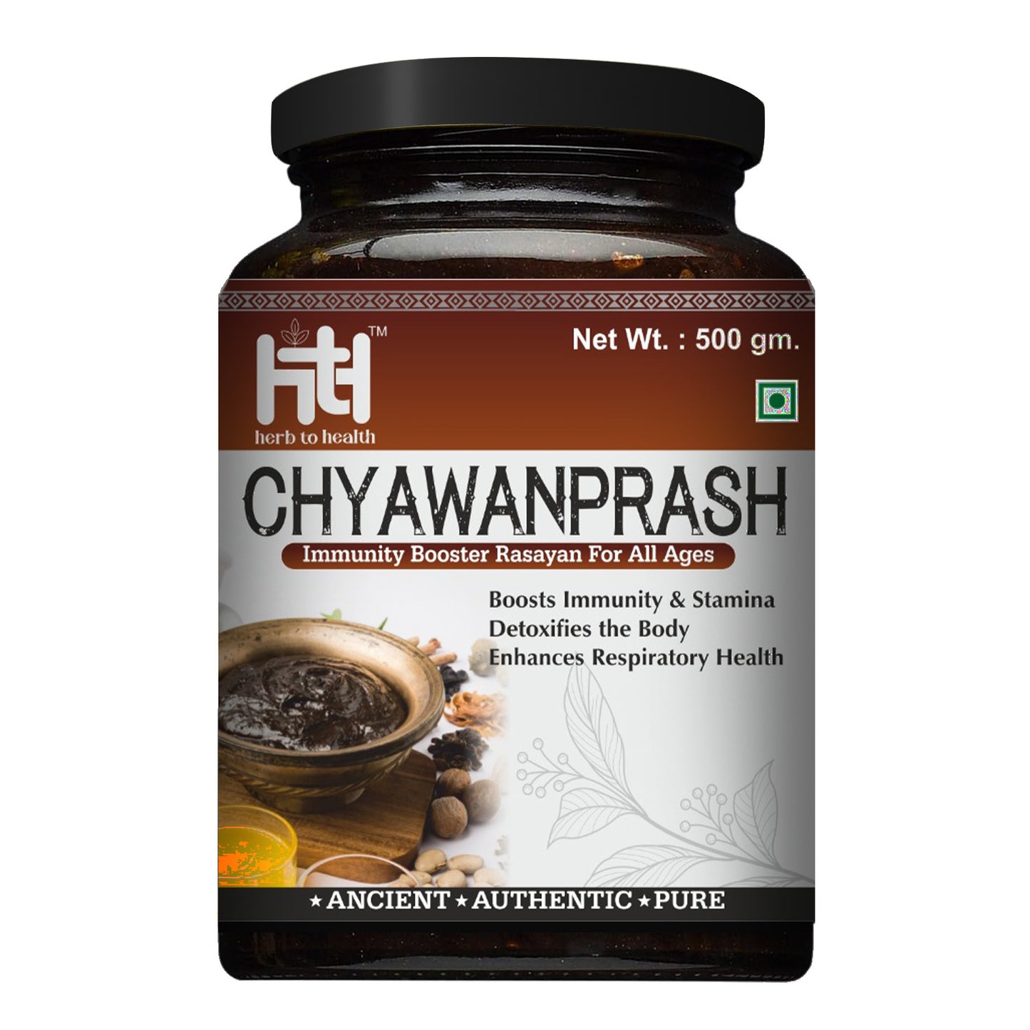 Herb To Health Chyawanprash - Immunity Booster Rasayan For All Ages