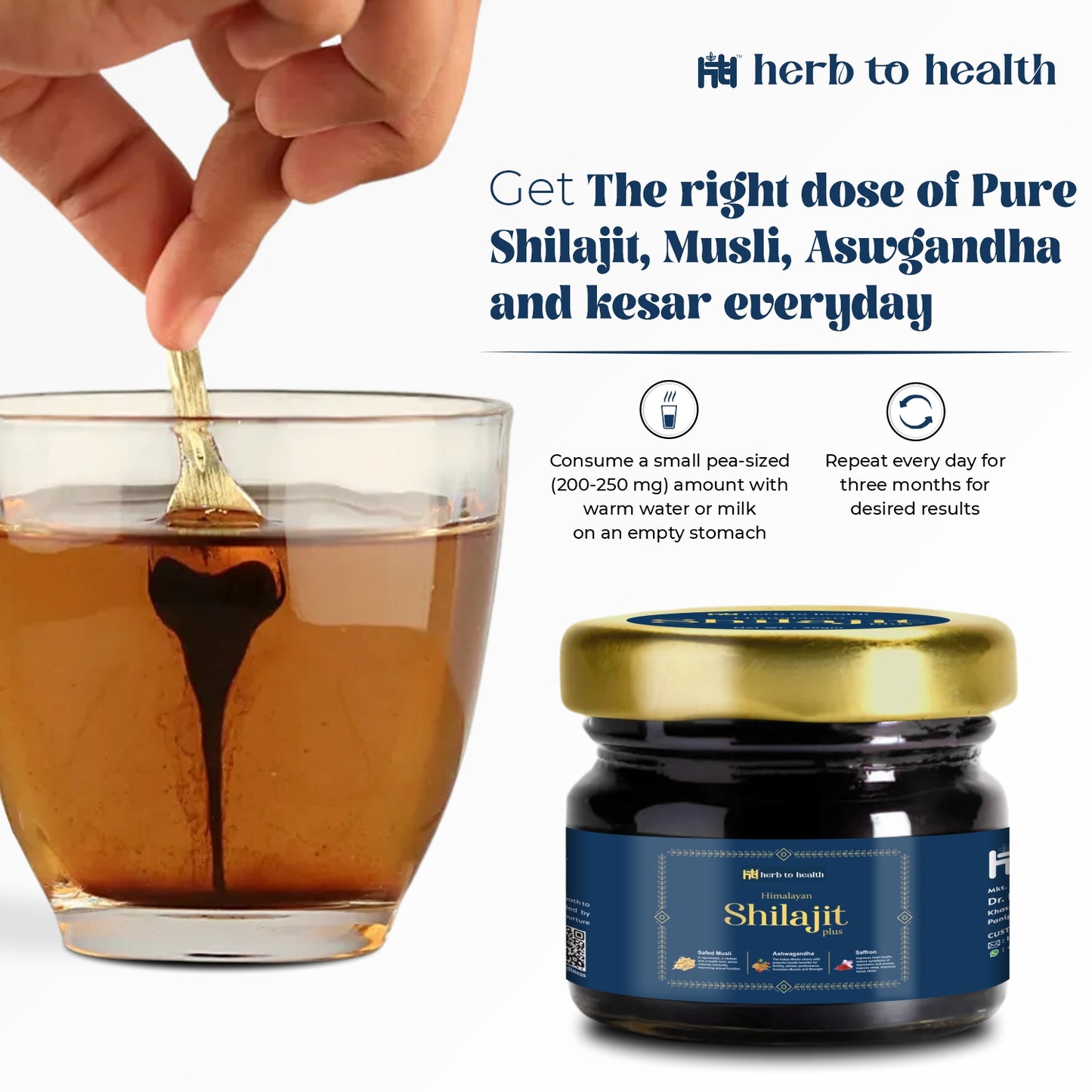 Testo Rush + Shudh Shilajit